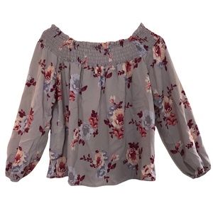 💟 Floral Off The Shoulder Blouse 💟